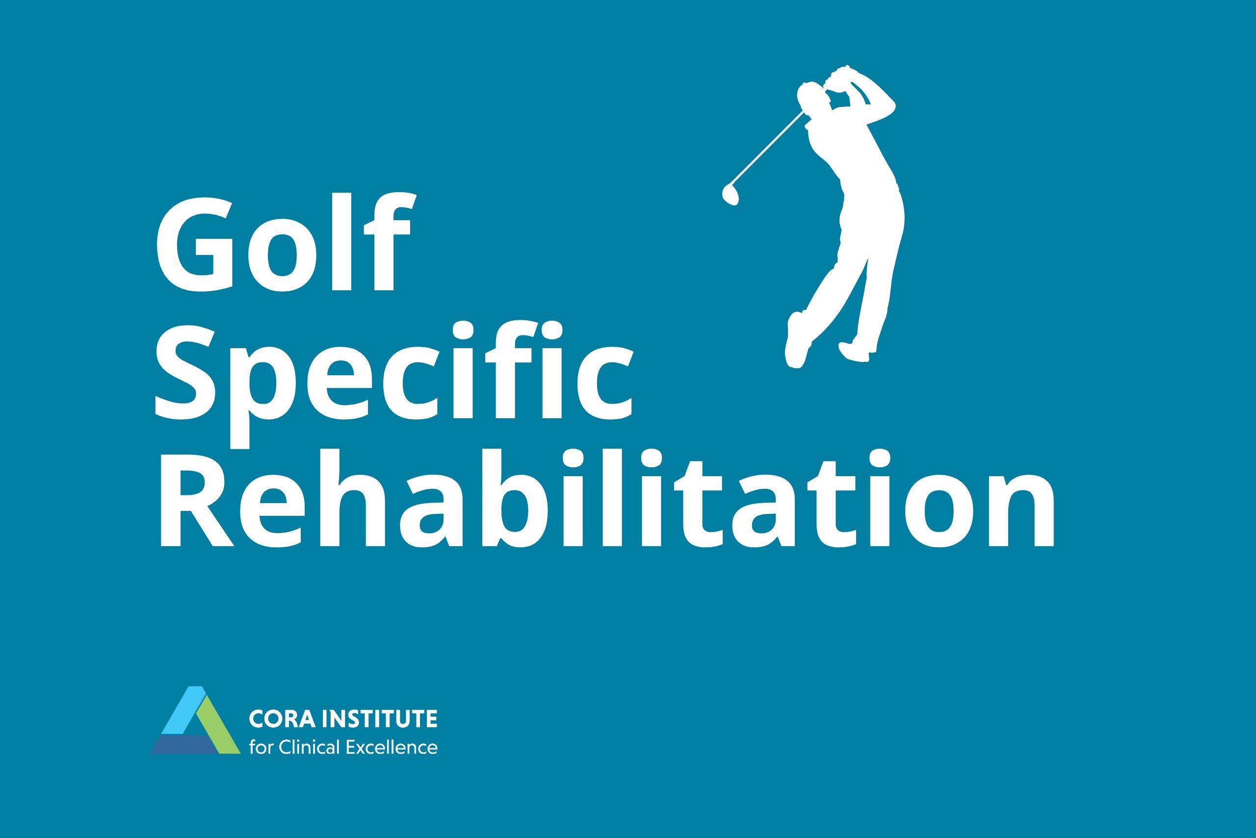 Golf Specific Rehabilitation. September 19, 2026. Apex, NC.